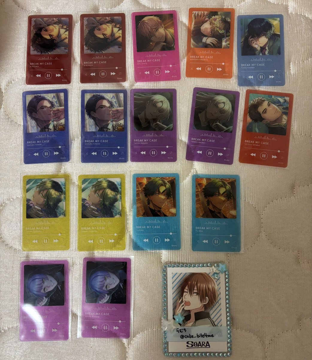 cake_bite4me's tweet photo. 【交換】ブレイクマイケース SSR Collection トレーディングクリアカード

譲→皇坂(2)、綾戸、樋宮、環野、節見(2)、御門(2)、新開、壱川(2)、新名(2)、麻波(2)

求→隠岐谷、相沢、神家(1)

郵送交換希望です🙇‍♀️
お気軽にお声掛けください🙌 https://t.co/GpFAwmE500