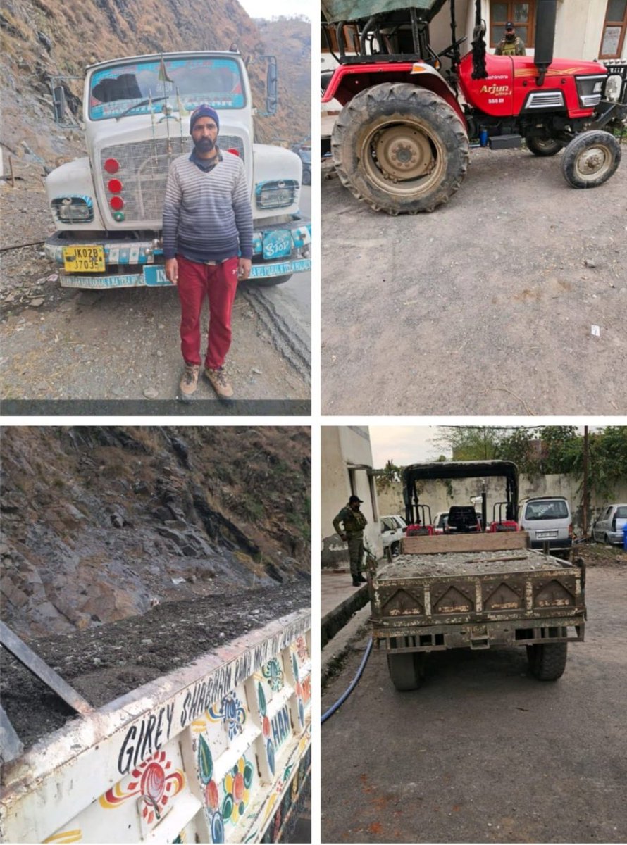 DISTRICT POLICE POONCH ضلع پولیس پونچھ (@poonchpolice) on Twitter photo District Police Poonch Intensifies Crackdown on Illegal Mining Activities at various locations <a href="/JmuKmrPolice/">J&K Police</a> <a href="/ZPHQJammu/">Zonal Police Media Centre- Jammu Zone</a> District Police Poonch Intensifies Crackdown on Illegal Mining Activities at various locations <a href="/JmuKmrPolice/">J&K Police</a> <a href="/ZPHQJammu/">Zonal Police Media Centre- Jammu Zone</a>