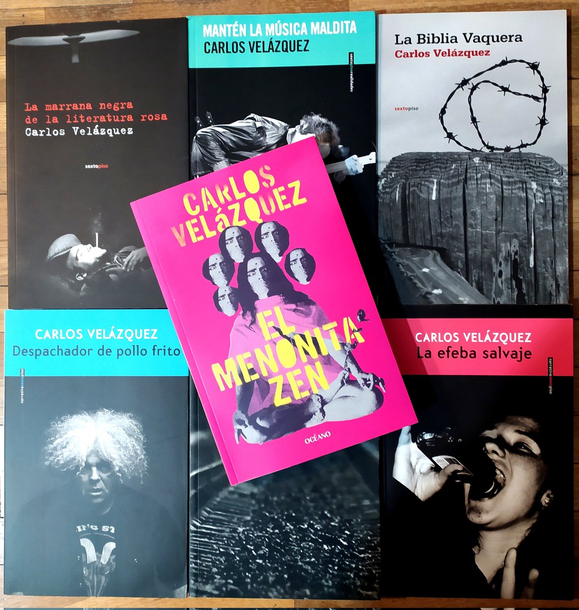 dirtyworksedit's tweet photo. 🌶🔥Un libro nuevo de @Charlyfornicio es siempre una fiesta. Tremenda gozadera. ¡¡¡Gracias, amigo!!!🔥🌶

Ya anda esta maravilla por las librerías de España, esta vez suministrado por los dealers de Océano ¡¡¡ACOJONANTE!!! 

TODO GLORIA, pero lo de la sci fi ranchera es 🖤💥 https://t.co/4QLnLBKY7T