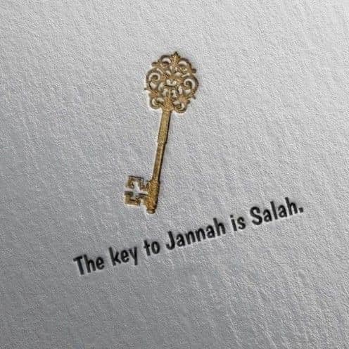 freemonotheist's tweet photo. The key to Paradise is sincere prayer to God