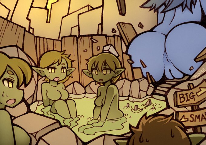 男女じゃなくて大きい生き物・小さい生き物で分けられてる温泉です 