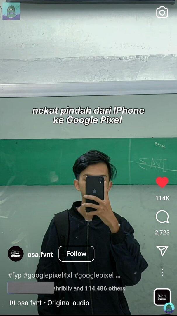💚 coba yg punya hp g**gle pixel spill hasil jepretannya.