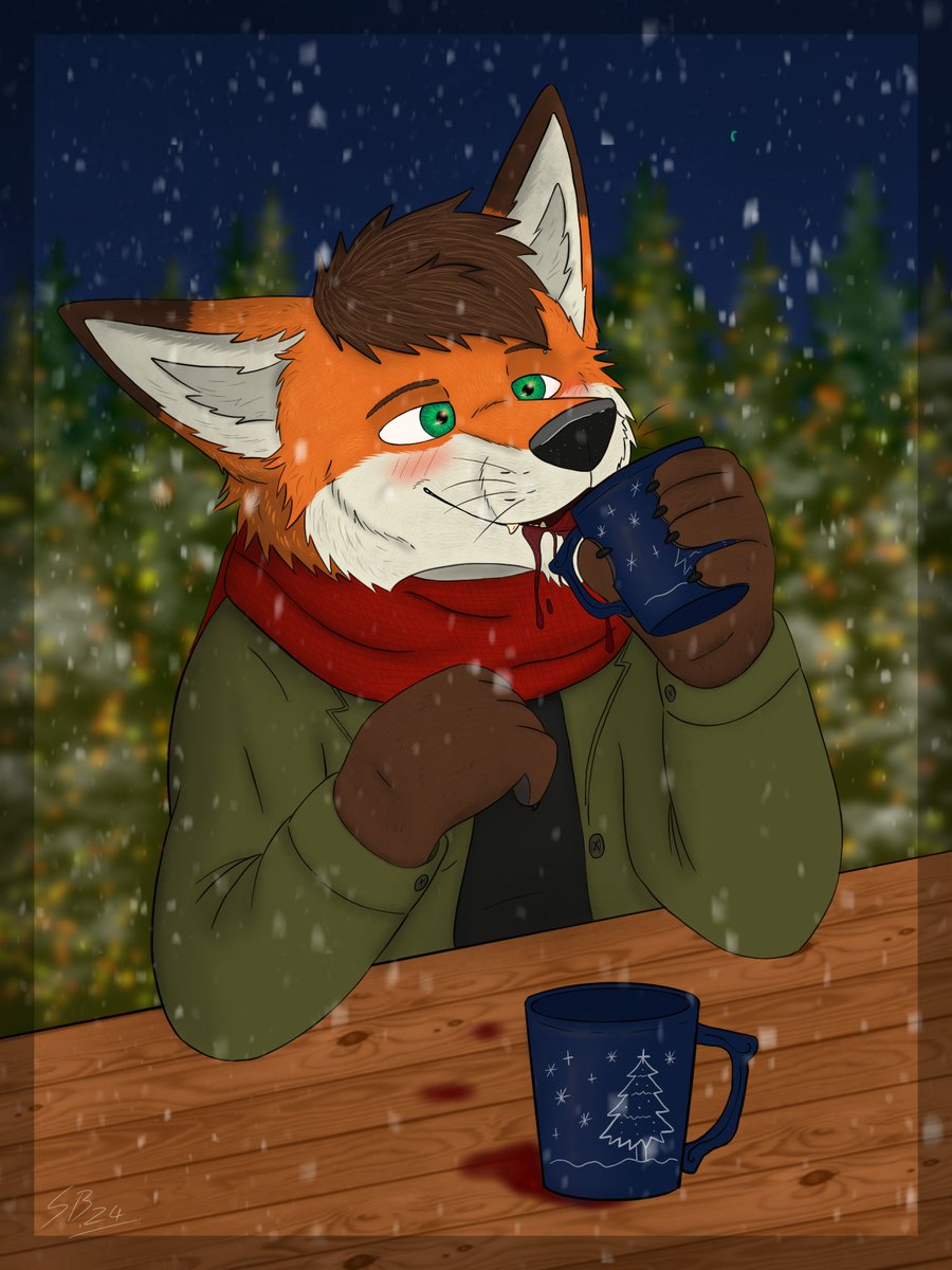 Mulled wine YCH 🍷 15€ PayPal only

Changes would be possible. just ask me :)

are you interested? send me a message &lt;3 Here or Telegram <a href="/Doof_Fuchs/">Ostblock Fuchs🌲</a>