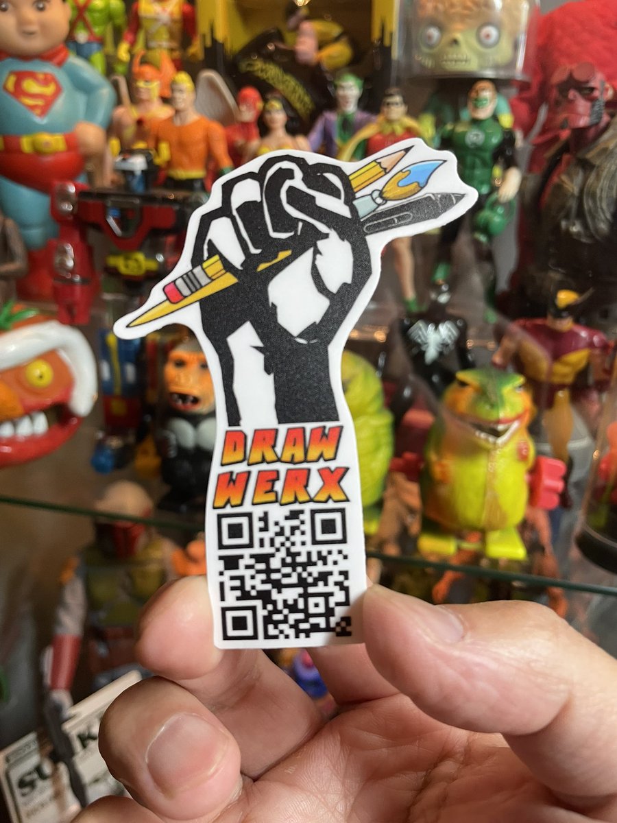 raytran281's tweet photo. I got new stickers in with my QR code on it. Looks good, if you ask me 😉 https://t.co/uHSyGerIMW