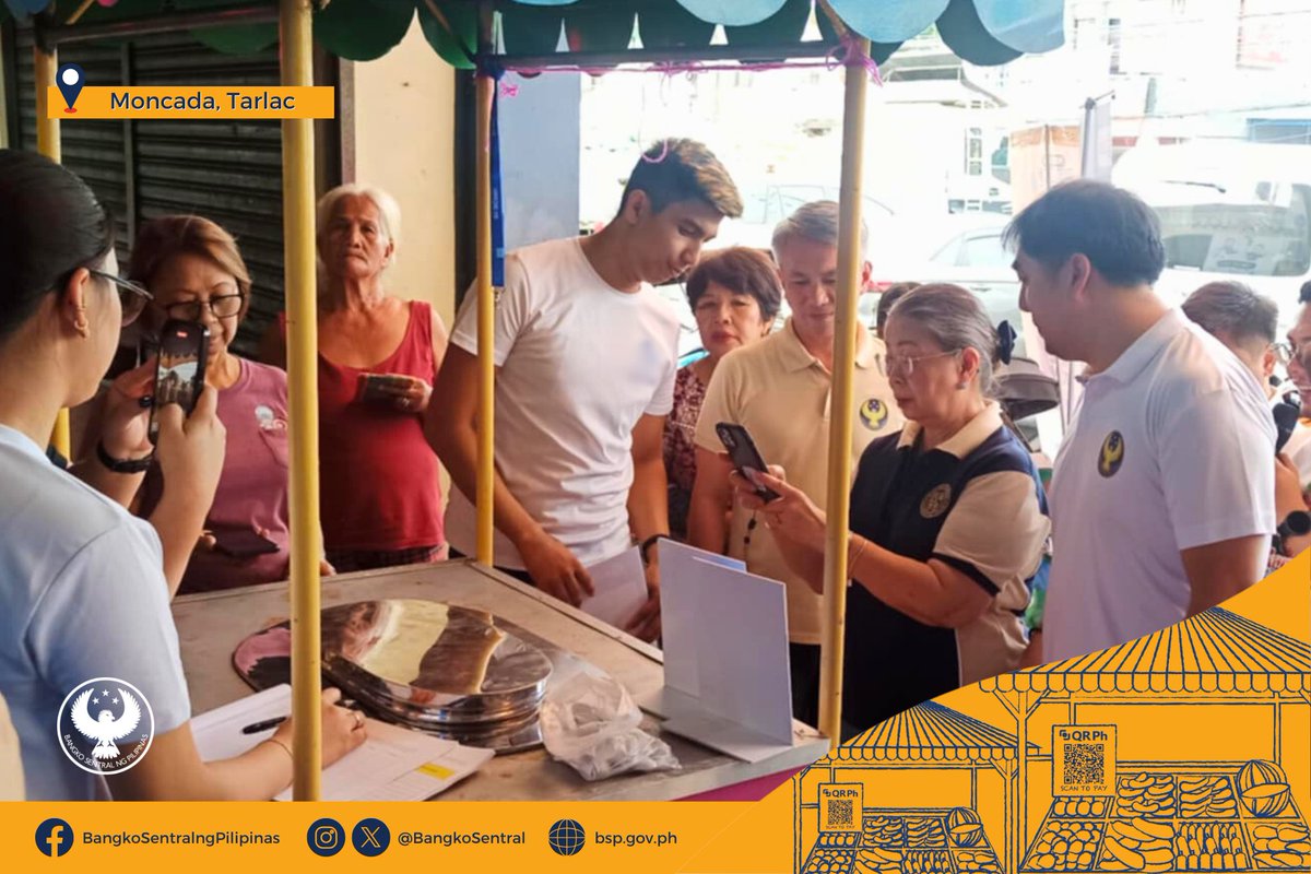 BangkoSentral's tweet image. #LetsGetDigitALL: Moncada, Tarlac Launches Paleng-QR Ph Plus

Full story on: bsp.gov.ph/SitePages/Medi…