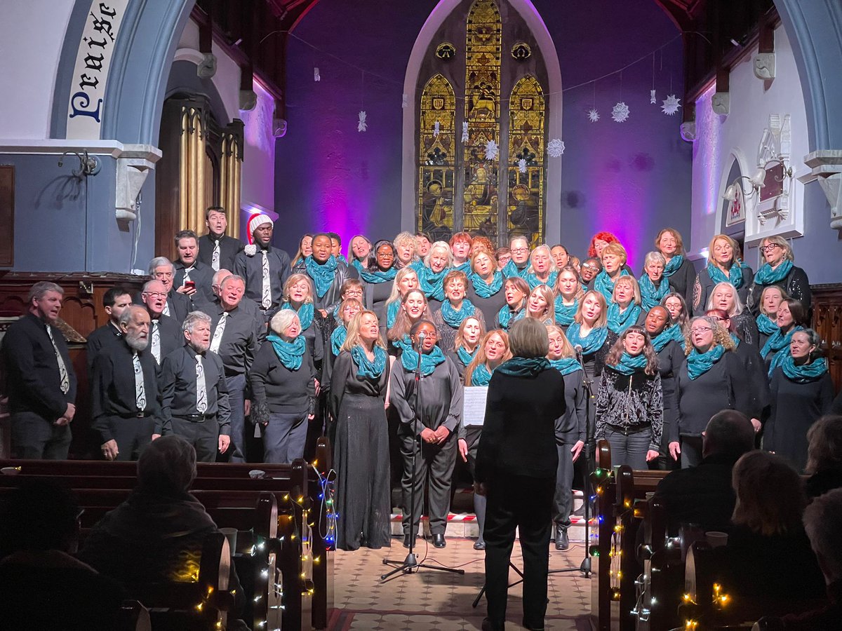 FermoyChoir's tweet photo. 🌍One of the highlights of our 5 years together last night at the stunning St Georges Arts &amp; Heritage Centre in Mitchelstown. 

An amazing venue and a full house for our concert with guests. Celebrating diversity, community and kindness. 

All part of @OnetownIreland - #BeSound https://t.co/l57uFLvOZj