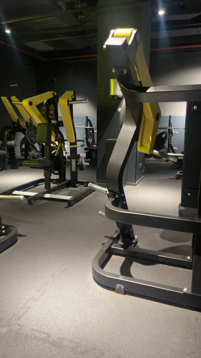 el placer que se siente cuando el gym está casi vacío