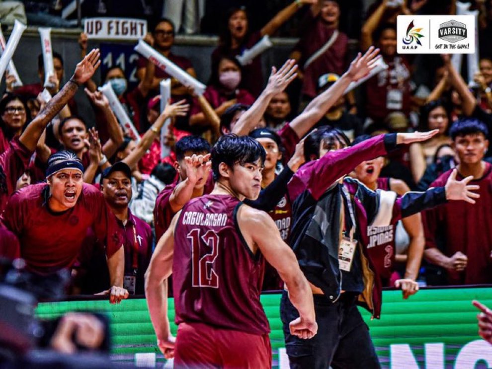 heyralphhey's tweet photo. Retire Cagulangan’s jersey. His clutch heroics ended UP’s 36-year title drought, and his leadership secured our second chip in just 4 years.

#UPFight https://t.co/XyqrO8OfR7