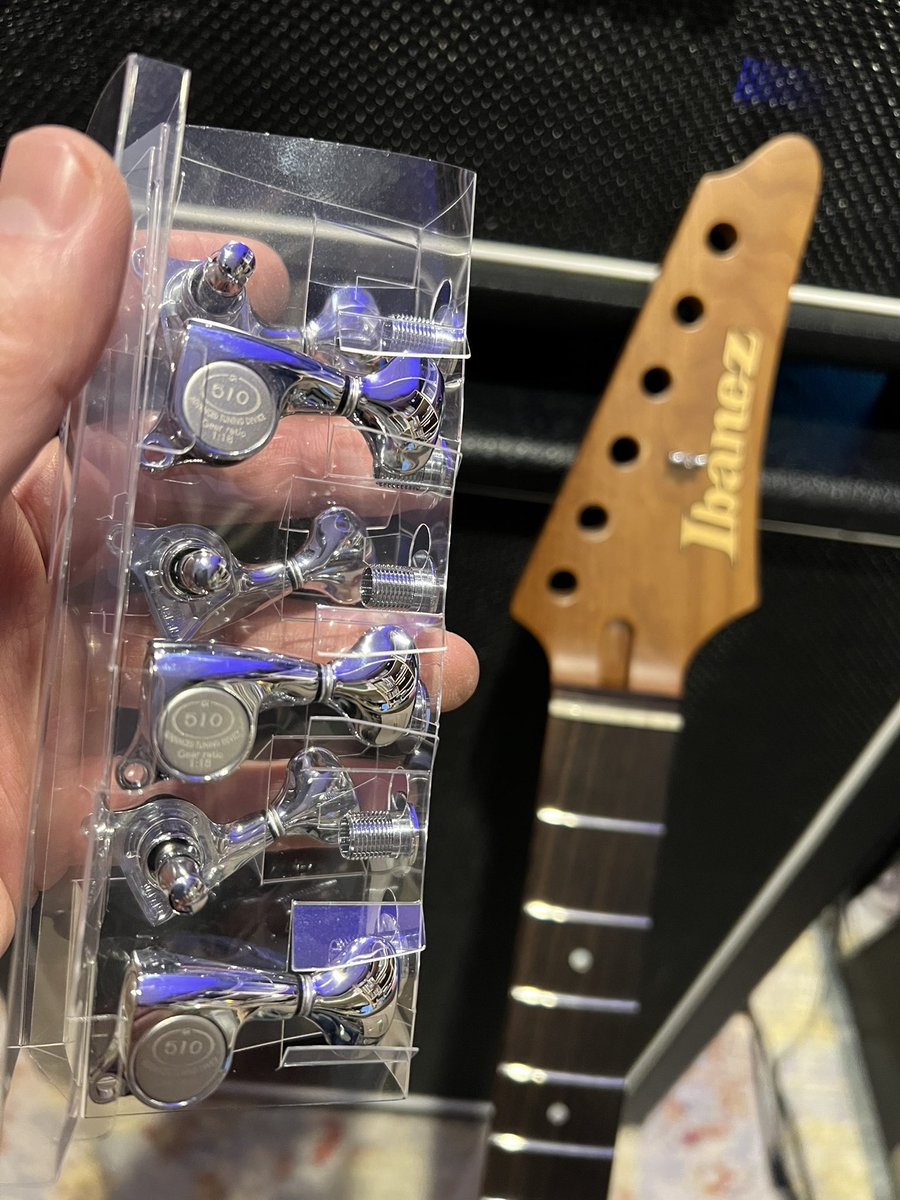 TomoJustFunky's tweet photo. Thank you @stewmac_guitar for sending these @g_gotoh510 My guitar AZ2203N @IbanezJapan is so happy now! Great guitar tuners! Very smooth and precise! I very happy too!
#stewmac #stewmactools #stewmac_guitar #gotoh #gotohtuners #tomofujita #ibanez #ibanezjapan #az2203n #ibanezaz https://t.co/VEqKx9CQR8