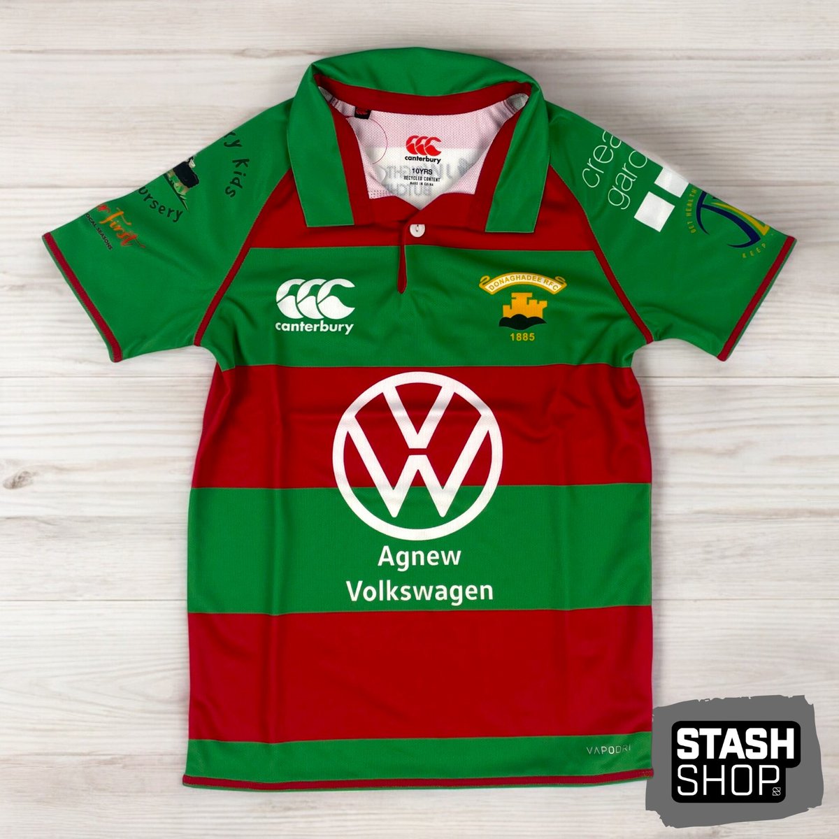 #throwback to 2023 - Bespoke Canterbury rugby shirt for Donaghadee RFC Mini Section
#canterbury #rugby #teamwear #stashshop