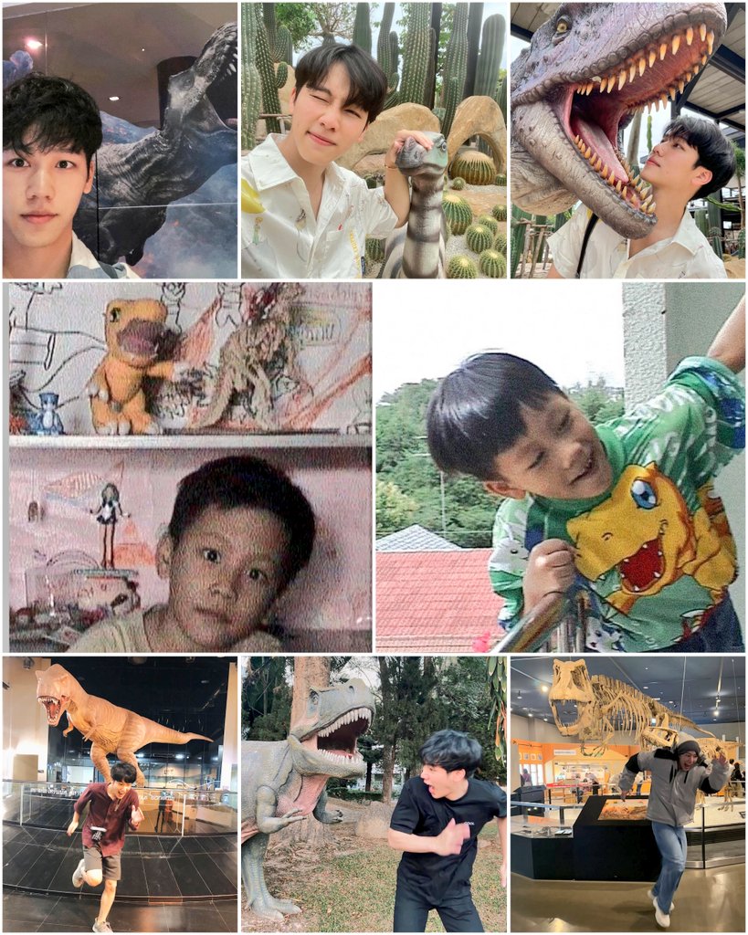 FallingforWAR's tweet photo. แล้ววอร์ชอบไดโนเสาร์มาตั้งแต่เด็กไม่เปลี่ยนเลยจริงๆ 🦕🦖

W.Wanarat #warwanarat @warwanarat https://t.co/Epcj3Z15cW
