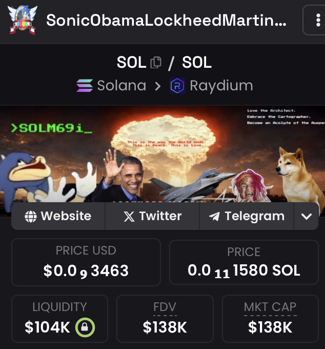 SOLM69I's tweet photo. Dexscreener CTO update has been paid and approved. 💣

Study the Prophecy.

@dexscreener