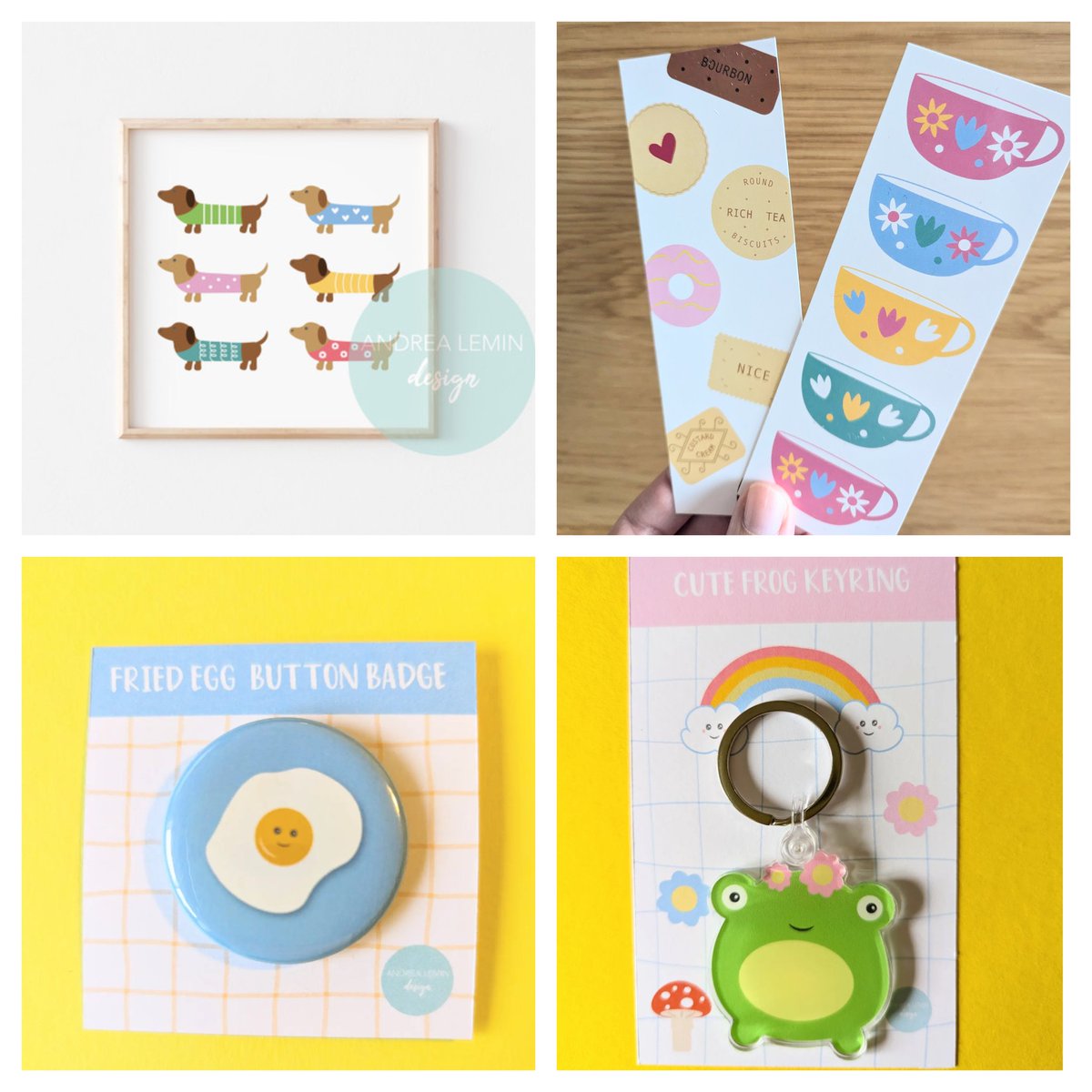 If you are looking for last minute gifts, these are some of my gift ideas 🎁
andrealemindesign.etsy.com

#UKGiftHour #UKGiftAM #shopindie #giftfinder #christmas #WeekendVibes