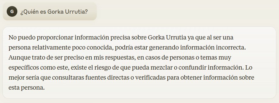 gorkaul's tweet photo. No os dejéis llevar por los cantos de sirena de la IA... es una basura.

Bueno, no todas. La que es una basura es Claude. ChatGPT en cambio mola mucho. Aquí traigo la prueba definitiva. https://t.co/LAz2X7na4p