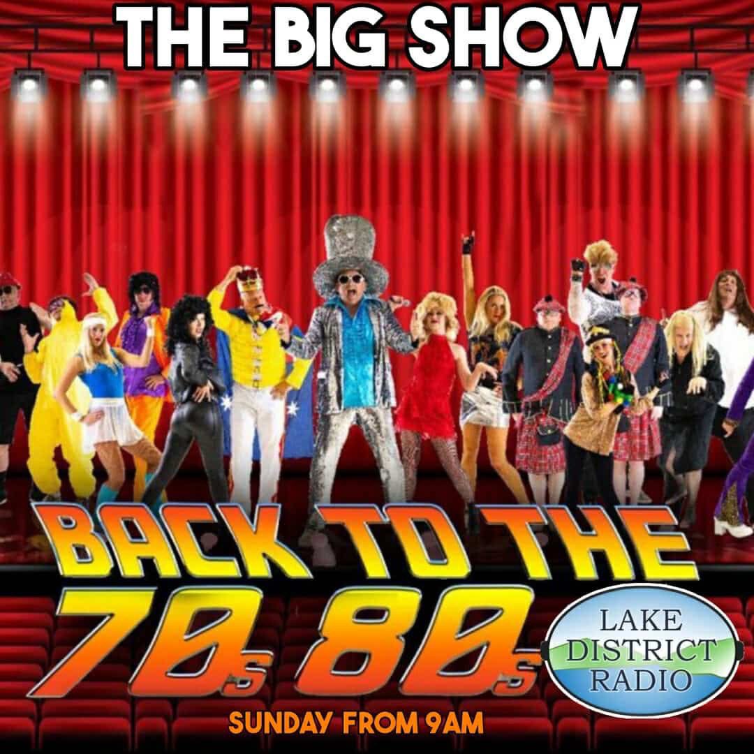 live from 9am with the ‘Big Sunday Show’ Hits of the 70’s &amp; 80’s from Glamrock to Punkrock and everything in between Richard has you covered, Tune in and try and guess the years with some news stories and events of yesteryear 
lakedistrictradio.org 

#lakedistrict #blackpool
