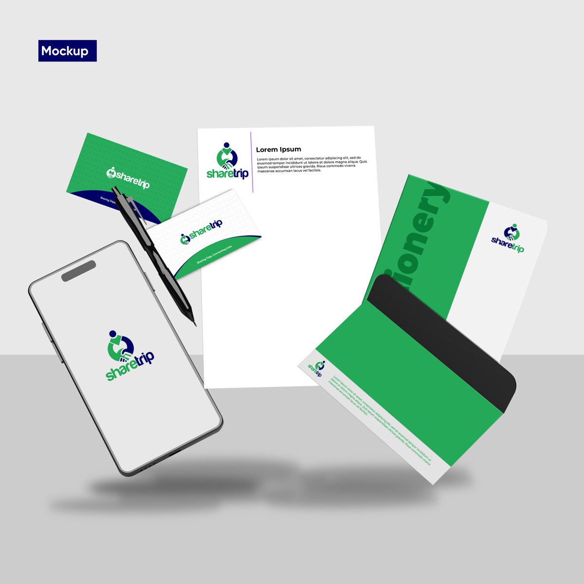 CDStudiosX's tweet photo. Here’s a sneak peek of the logo designs and mockups we created for @sharetripltd ; a brand dedicated to making every journey unforgettable.

From brainstorming to the final touch, we designed a brand identity that stands out and reflects the brand’s mission.

..beyond imagination https://t.co/DvetHXWcYe