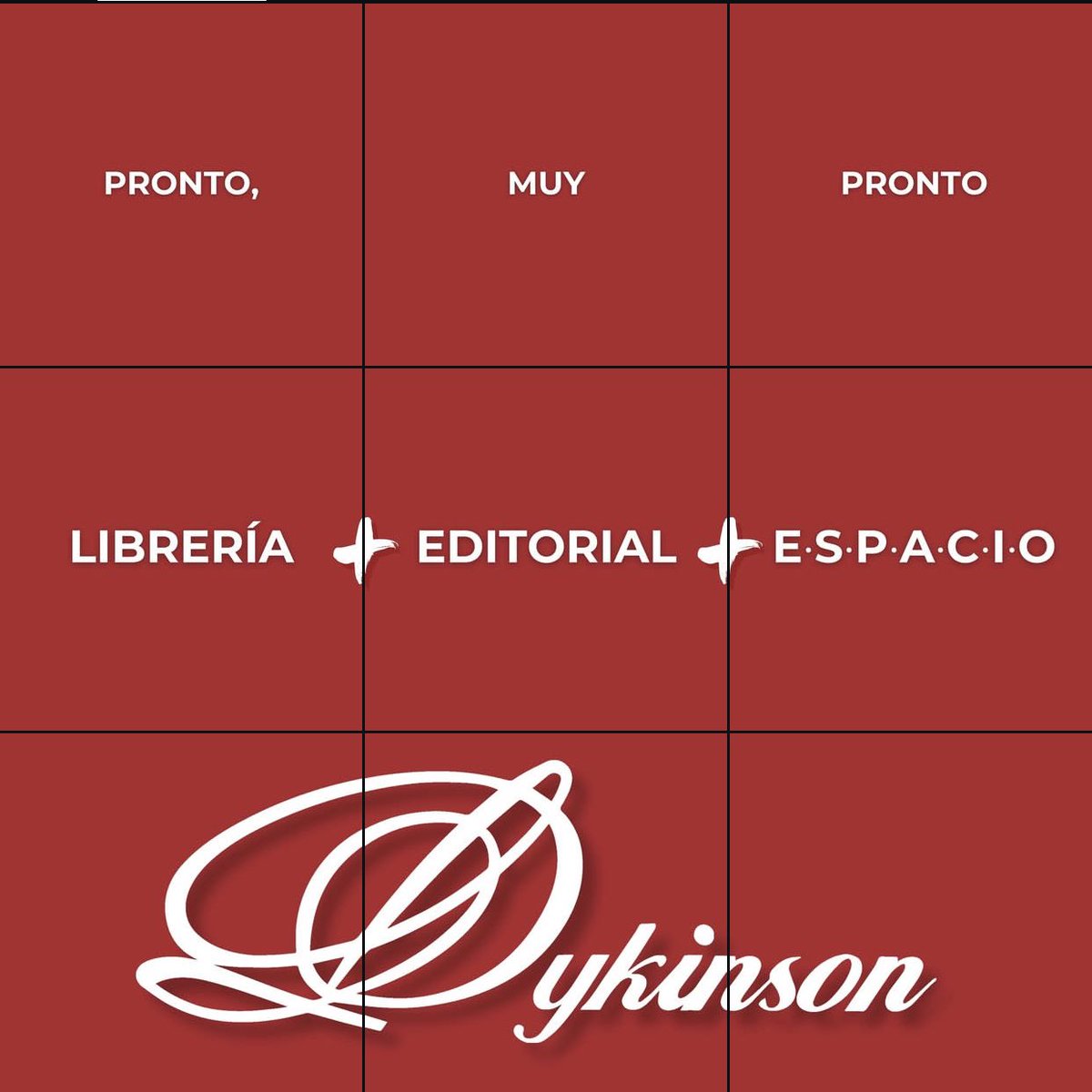 LTigeras's tweet photo. Espacio Dykinson, este #diciembre empezamos un nuevo proyecto, lleno de ilusión y con ganas de compartir.
#EspacioDykinson #Dykinson #libreriasmadrid https://t.co/8Vov0EFWMQ