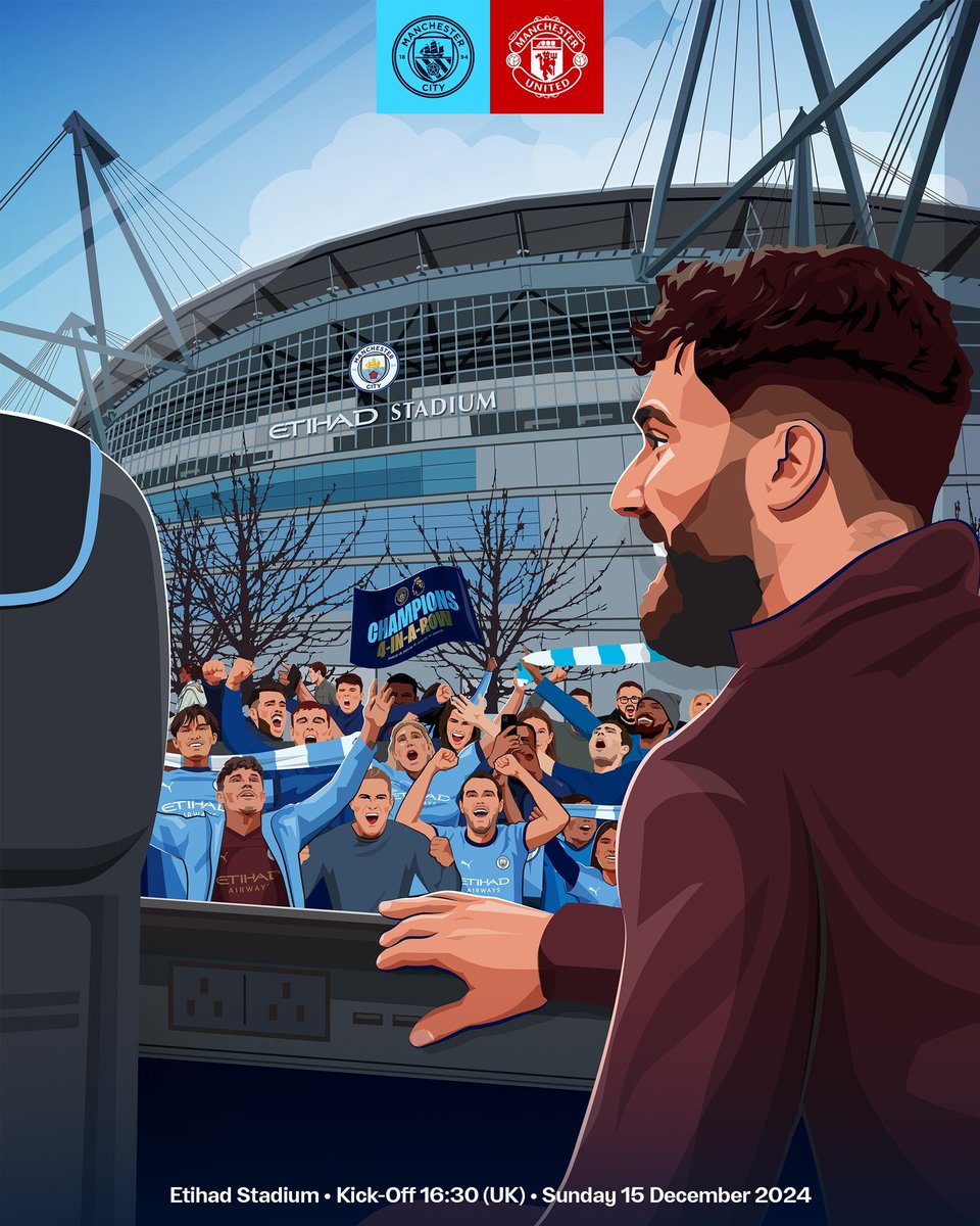 IT’S DERBY DAY! 🩵

#ManCity