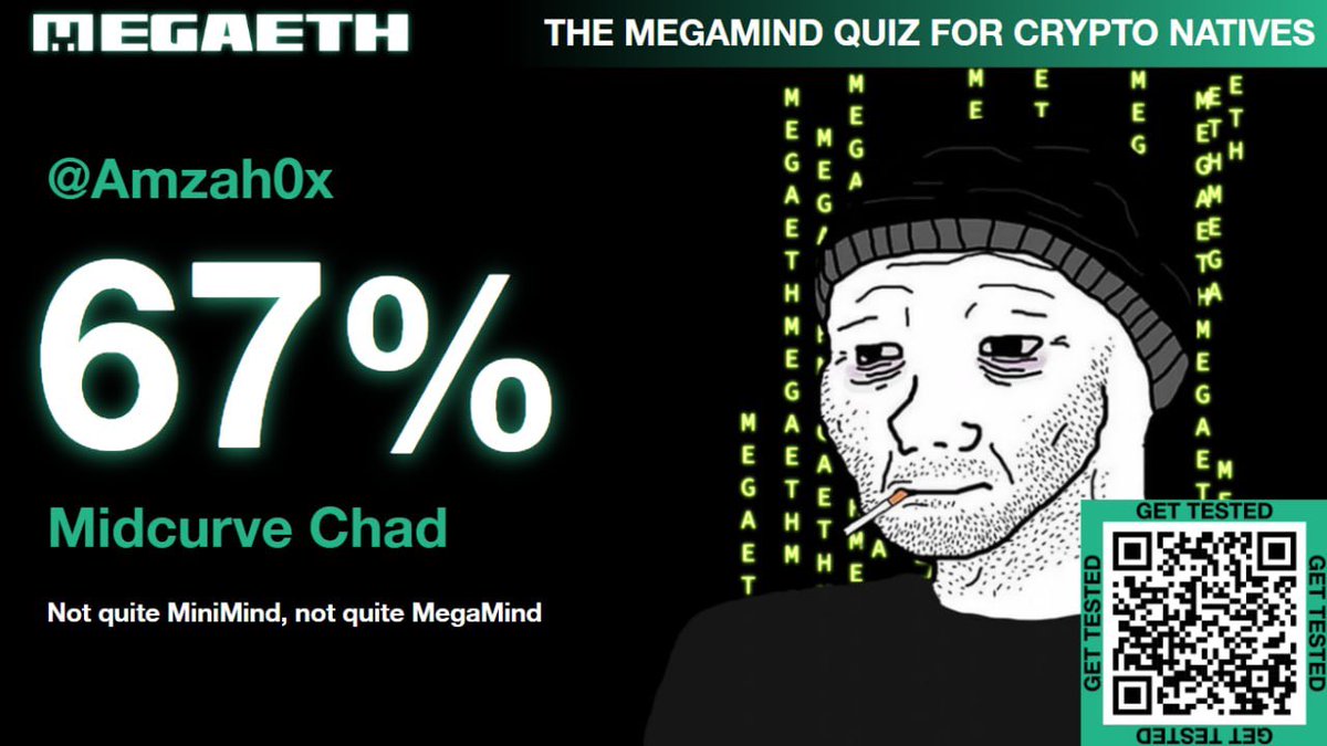 Tough quiz, not too bad haha #megaETH