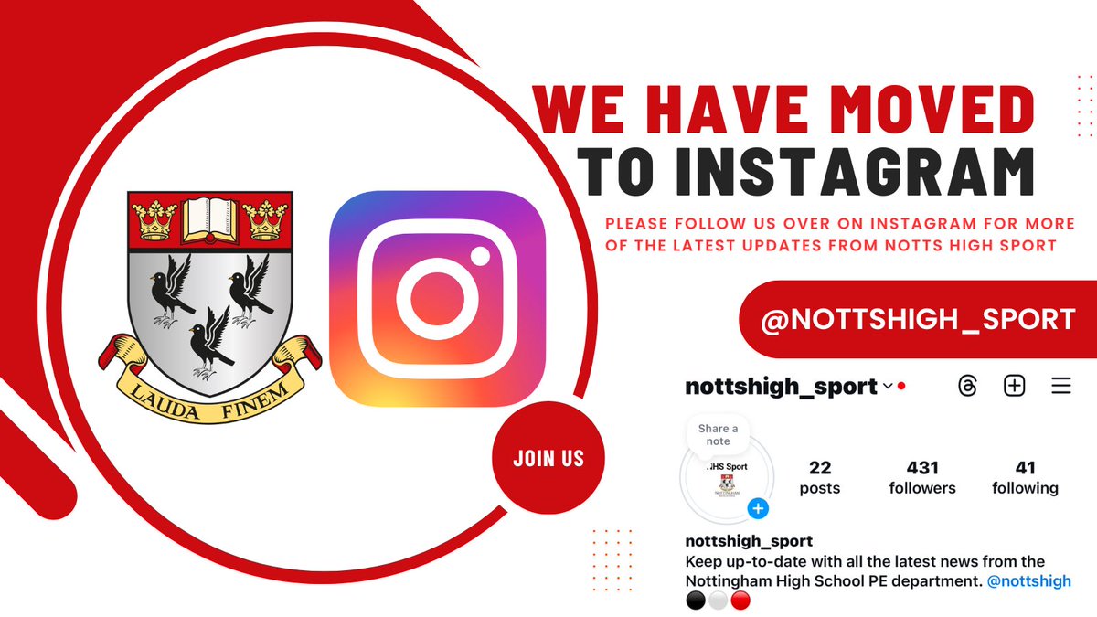 Nottingham High School Sport tweet media