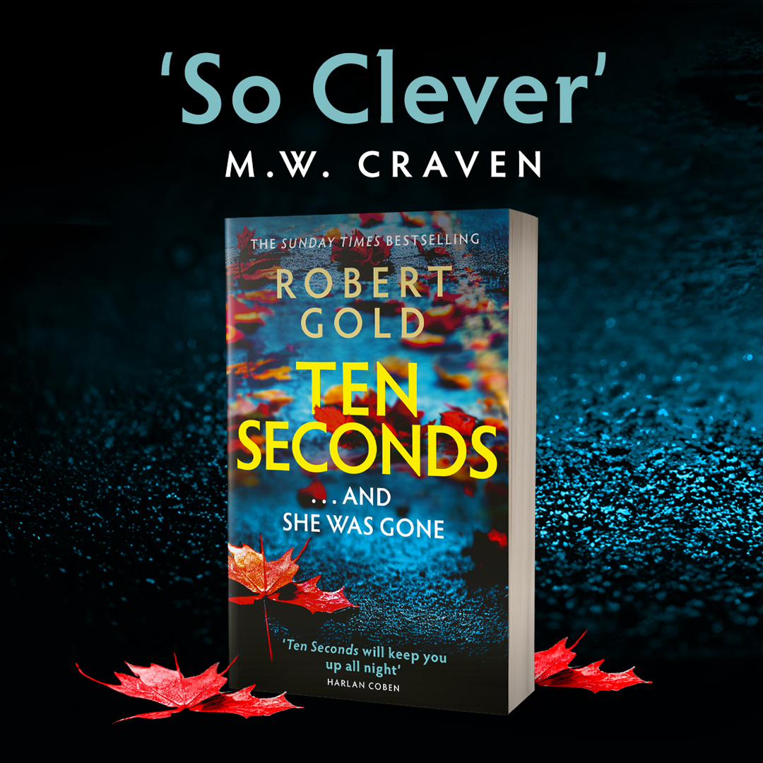 For everyone doing their last minute Christmas shopping, Amazon now have the paperback of #TENSECONDS on offer at £5.50: linktr.ee/robertgold