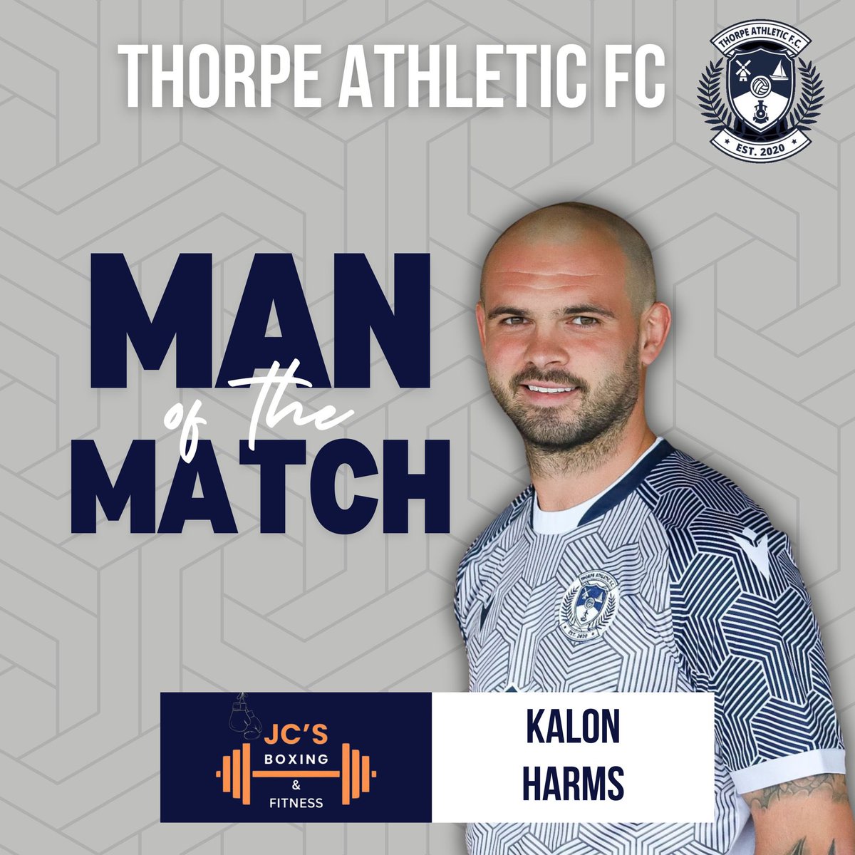 AthleticThorpe's tweet photo. RETURN OF THE MATT 😍

Yesterday we come away winners in a competitive match against @ACRFC1 courtesy of a winner from the big man on his return 🇩🇪

Brilliant graft from the boys and thank you for the top support.

All the best to Alresford for the rest of the Season.

UTTA 🩵🦂 https://t.co/jKZfiPhU6w