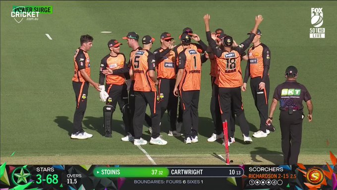 Rocket Arm of AJ Tye 🔥 📹 Credits: Twitter/BBL
