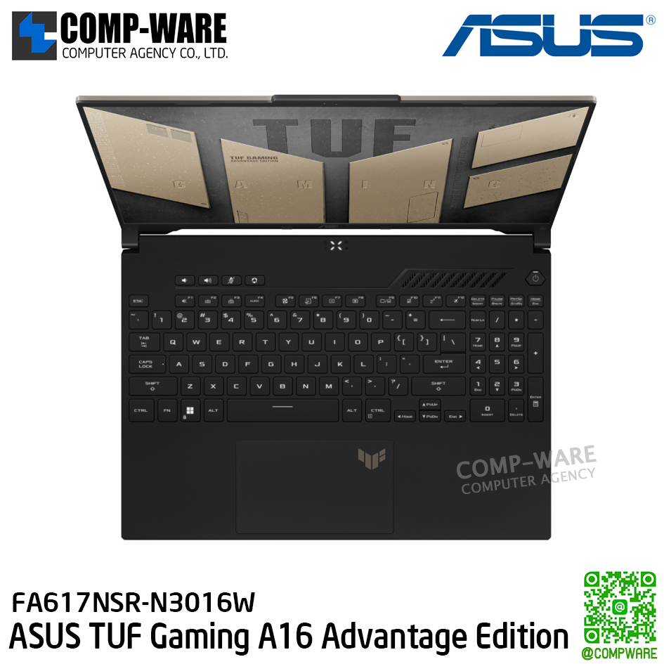 compware's tweet image. ASUS TUF Gaming A16 / 16-inch / AMD Ryzen™ 7 7435HS Mobile Processor 3.1GHz  / 16GB DDR5 / 512GB PCIe 4.0 NVMe M.2 SSD / AMD Radeon RX 7600S / Windows 11 Home
---
☛ Line : @compware
☛ E-mail : contact@compware-agency.com
☛ TEL: 081-875-2497
#compware #compwarecomputer
