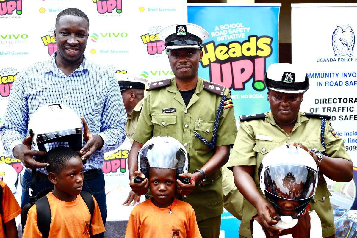 VivoEnergyUg's tweet photo. The 'HeadsUp!' campaign continues to shine!

Having previously won the @Vivoenergy  Award for 'Best Reputation Building Campaign' and the @PRAU_Uganda Award for 'Best CSR and Sustainability Campaign', it has now been named 'Best Use of Partnership Marketing Campaign' at the @umeawards.

The HeadsUp campaign saw us partner with @PoliceUg Directorate of Traffic and Road Safety to visit schools countrywide where we freely distributed over 2,000 child helmets and educated children on road safety. 

This recognition highlights our commitment to promoting safer road use and is a win for road safety and for all who've partnered with us to make the campaign a success! Thank you!