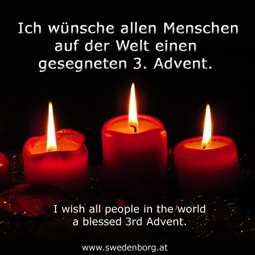 Swedenborg24's tweet photo. Ich wünsche Euch einen gesegneten  3. Advent.
I wish you a blessed 3rd Advent.

https://t.co/Buag4RAOIF

#Advent https://t.co/F4ei3TXivu