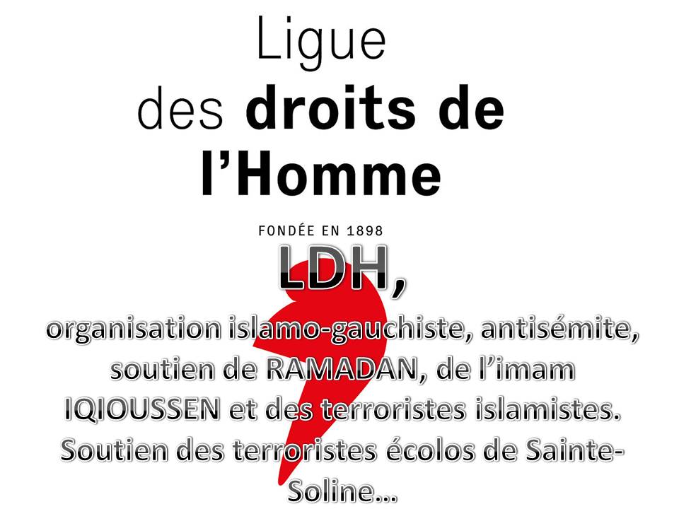 JEANBANVILLE1's tweet photo. @leJDD Dissolution de #LDH_fr repaire de factieux, islamos-collabos anti-France et anti-français. https://t.co/7iLUZsGfW1