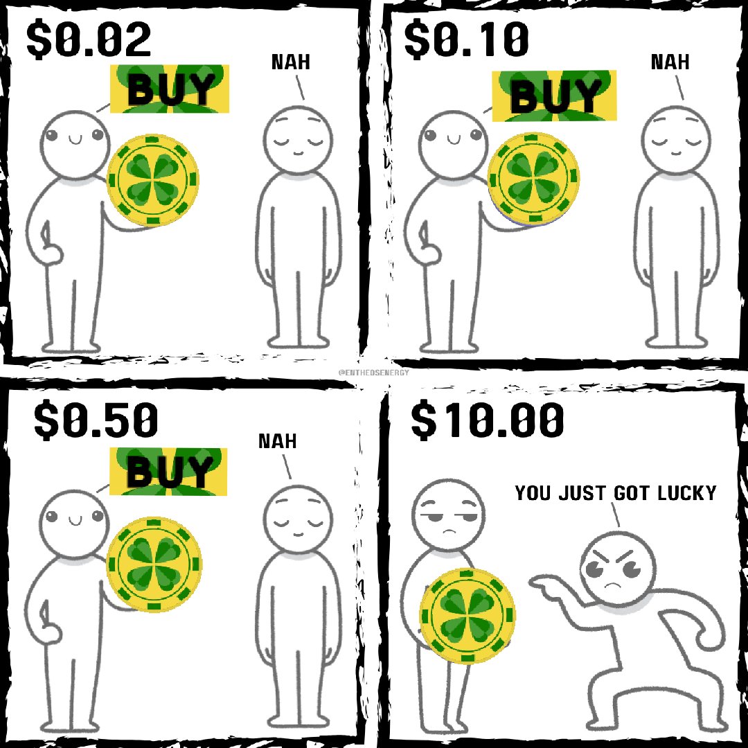 "You just got lucky"
Yes, $LUCKY Indeed 😎

Available on <a href="/SaucerSwapLabs/">SaucerSwap Labs</a>