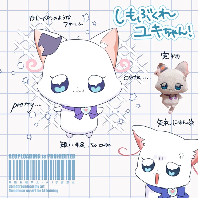 我が家のしもぶくれユキ様 