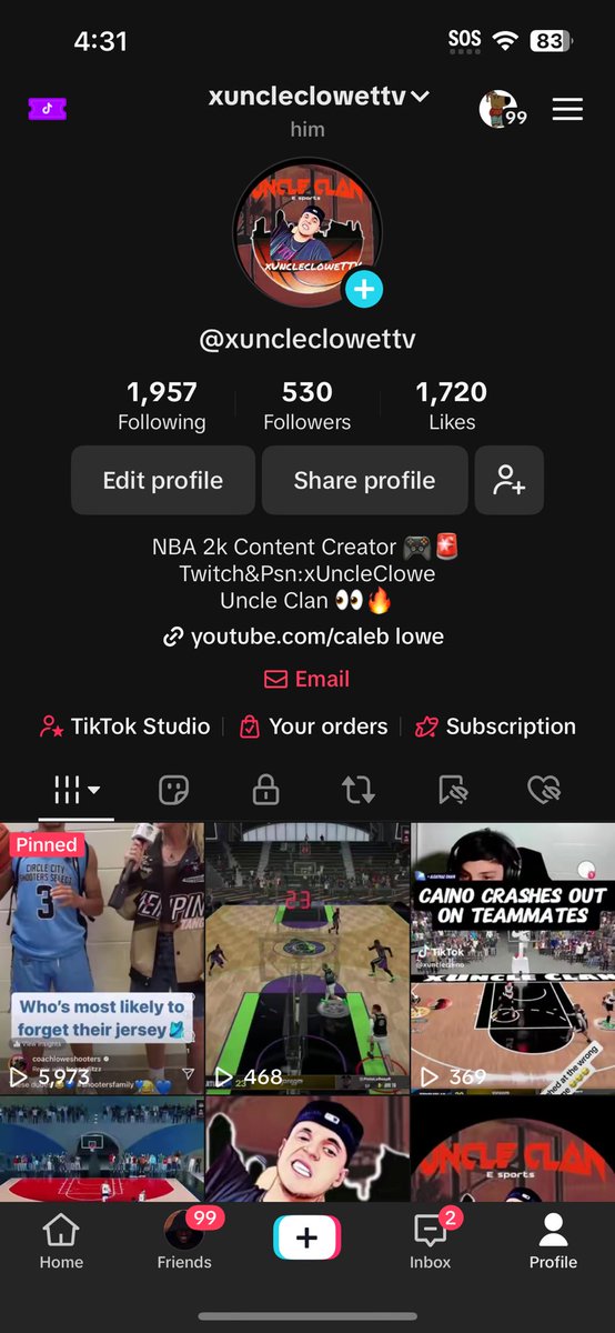 coachlowe317's tweet image. Go follow the tik tok live every night #nba2k #2k #2kcontent