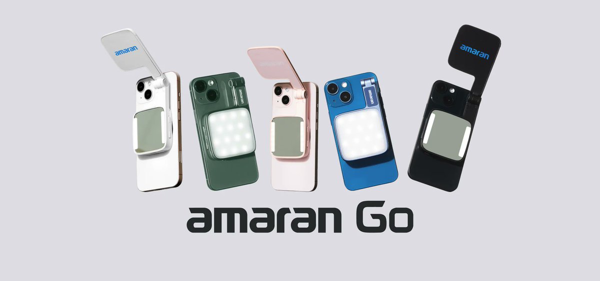videoedicionorg's tweet image. Luz led para móviles con imán para MagSafe y Qi2 #amaranGo

amarancreators.com/pages/amaran-go