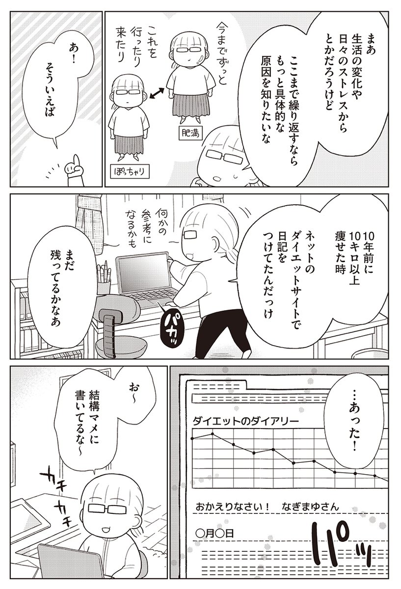 (6/9)過去のダイエット日記を読んで決意したこと 