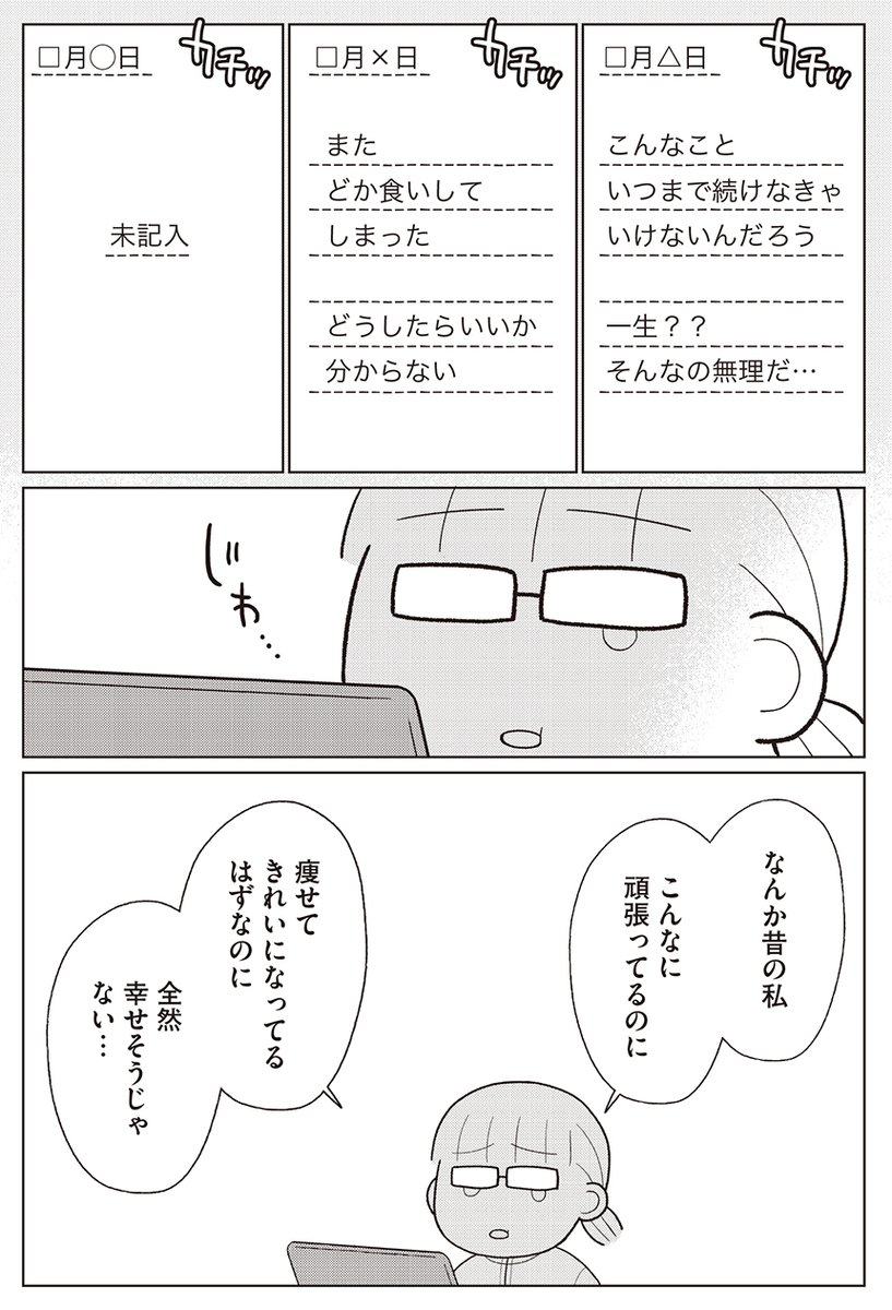 (6/9)過去のダイエット日記を読んで決意したこと 