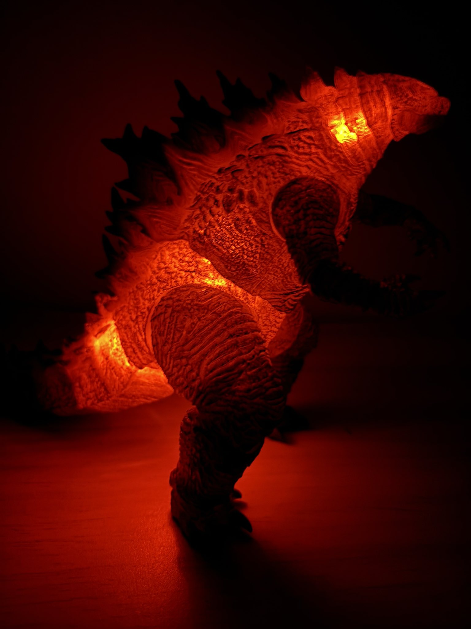 hiyatoys バーニングゴジラ バトルver 上海ワンフェス限定版パーツ付き