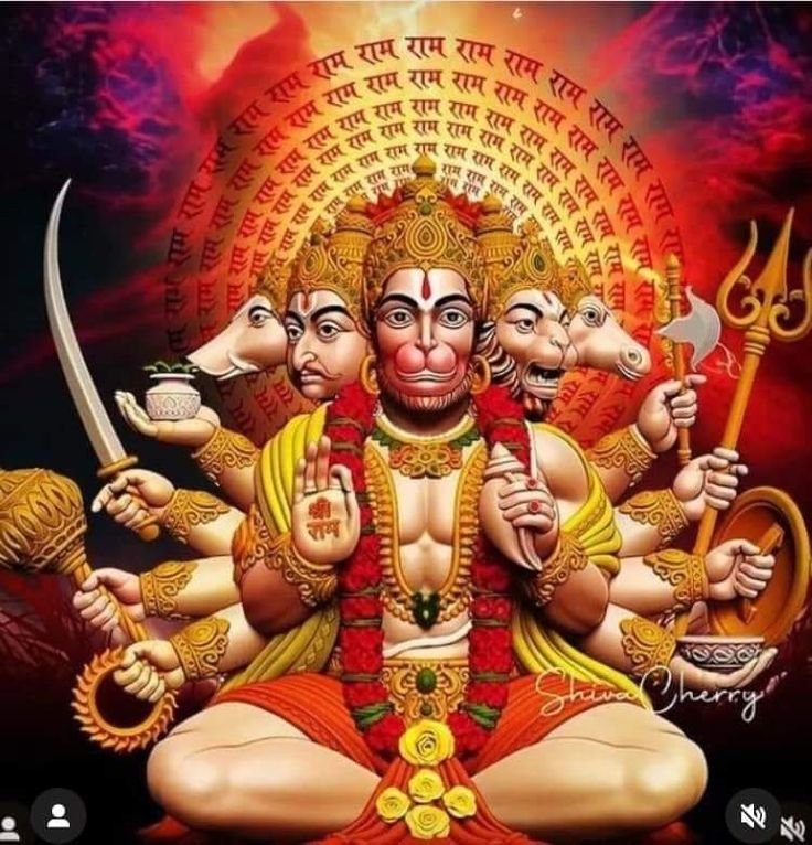 पंचमुखी हनुमान जी महाराज की जय हो 

जय बजरंगबली जय श्री राम
