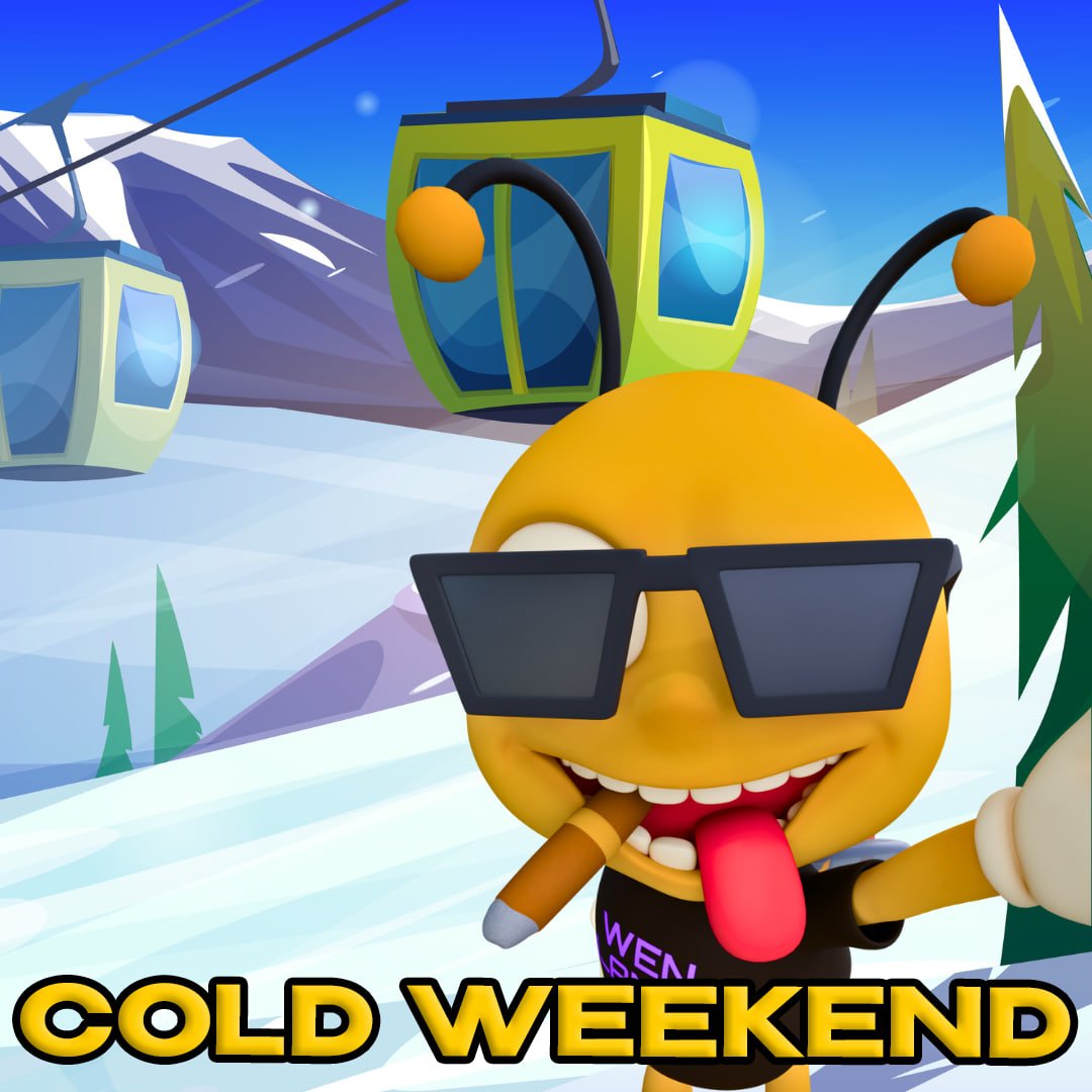The Worker Bee is tired after this busy honey-gathering week and is already starting to actively think about his sweet plans for the weekend🍔

What are your plans? 😉