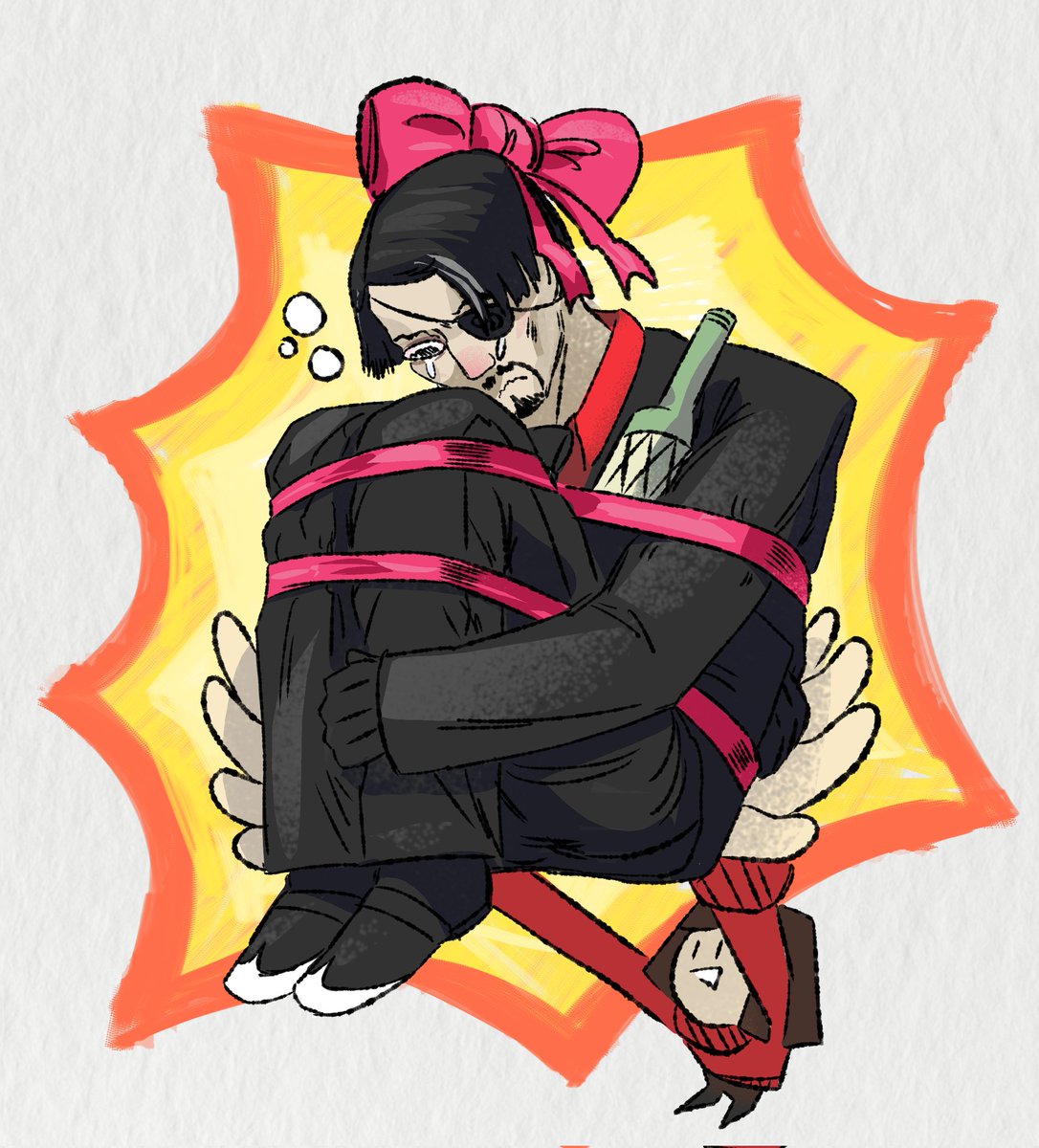 HAPPY BIRTHDAY 🎊🎉🎂🥂🍾
I thought for a long time what to give until I found this sad little boy in one of the bars of Kamurocho at night