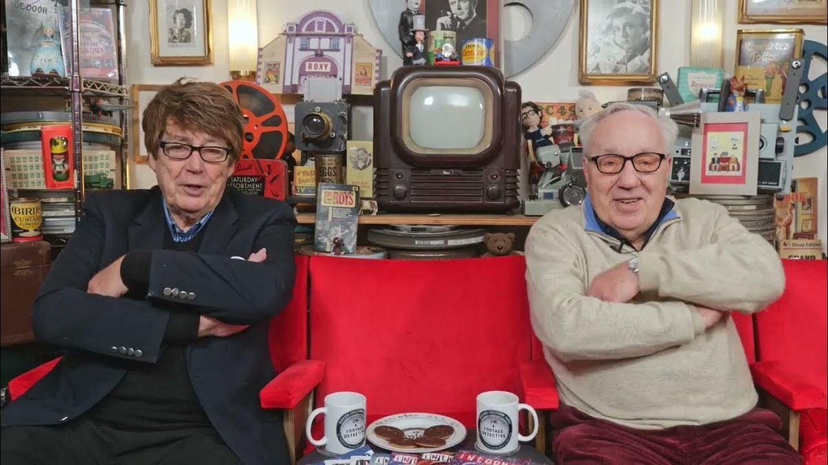 TalkingPicsTV's tweet photo. Today at 5pm for 🔎 THE FOOTAGE DETECTIVES #TPTVsubtitles 

Fans of #HattieJacques #JeanCarson and #MaxBygraves will enjoy a rare found reel of film! What links Saber of London and #CaptainScarlet and who bought the Eagle comic 'Siren' for 6d? https://t.co/2igQrkzeVH https://t.co/xYNjCNiYlm