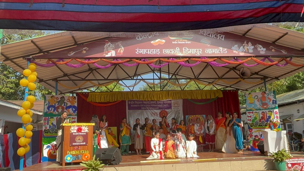 rangapahar's tweet photo. Celebrating 62nd KVS Foundation Day #Honourthepastwhilecreatingthefuture at @rangapahar @KVSRO_TINSUKIA @KVS_HQ @EduMinOfIndia https://t.co/8AkPhGjdEz