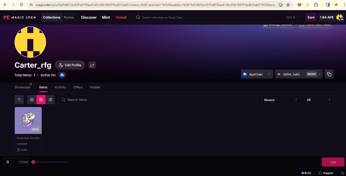 Lef_tyX's tweet photo. ApeChain has been raking up volumes and making waves in recent times, it's not too late to the moving rocket.🚀I just purchased @DeadApeClub NFT as a lover of NFTs and Anime. 🦍
@ThankApe @apecoin 

Carter_rfg

🧵 https://t.co/eZpRq8vpnU