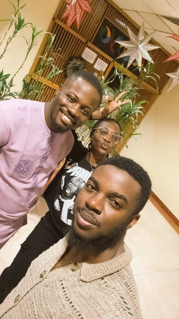 DukeofOtukpo's tweet photo. Had the best time with my guys yesterday 🍻 
@pharleelat_ 
@Efemenaa_ 
#jointhewinningteam https://t.co/IqPukZmCSP