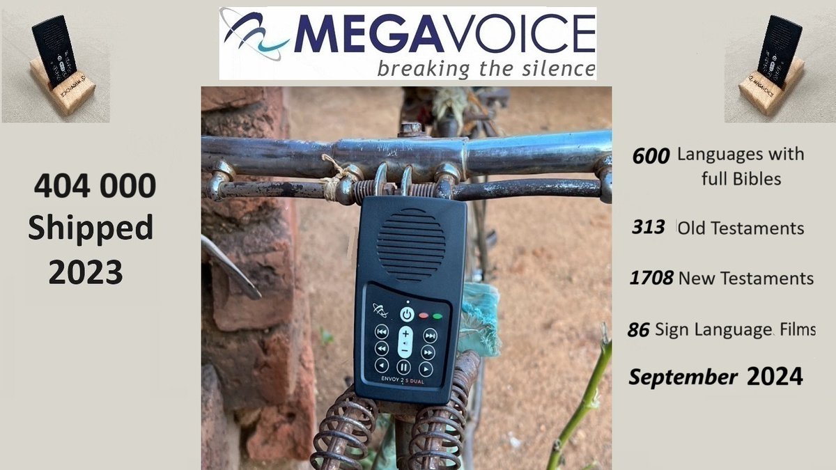 MegaVoiceZA's tweet photo. MegaVoice International Africa's Prayer Letter for January-February 2025 is now available https://t.co/QVZ6KrVbG7
#ruralbible #solarbible #audioBible #Scriptures #scriptureengagement https://t.co/kt0GcBTk0J