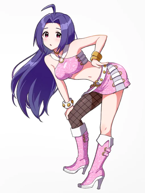 無性に描きたくなったロングあずささん。#アイマス #三浦あずさ 