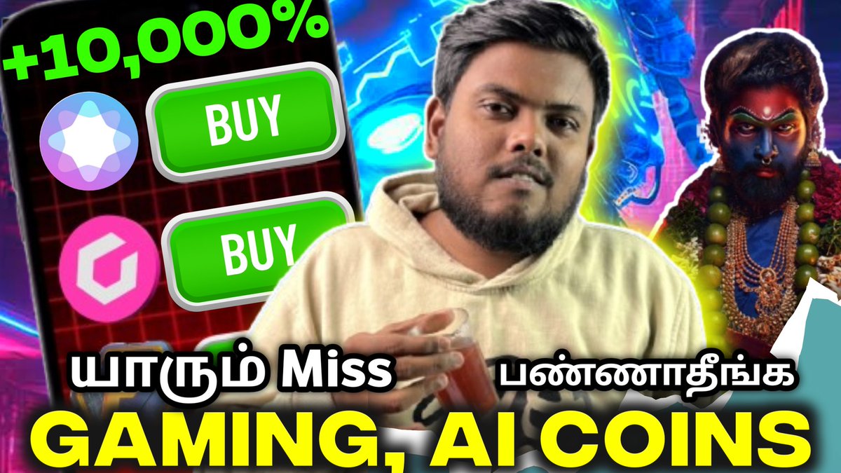 TamilCryptotec1's tweet photo. Top Low-Cap Altcoins with 50x Potential in 2025
https://t.co/LRgJ61wYo1
#tamilcryptotech
#100xgamingcoins
#50xCrypto
#AltcoinInvesting
#HiddenCryptoGems
#CryptoBullRun2025
#BlockchainInvestments
#LowCapCoins
#100xGamingCoins
#AICoins
#GamingCrypto https://t.co/WCFlPfpkHr