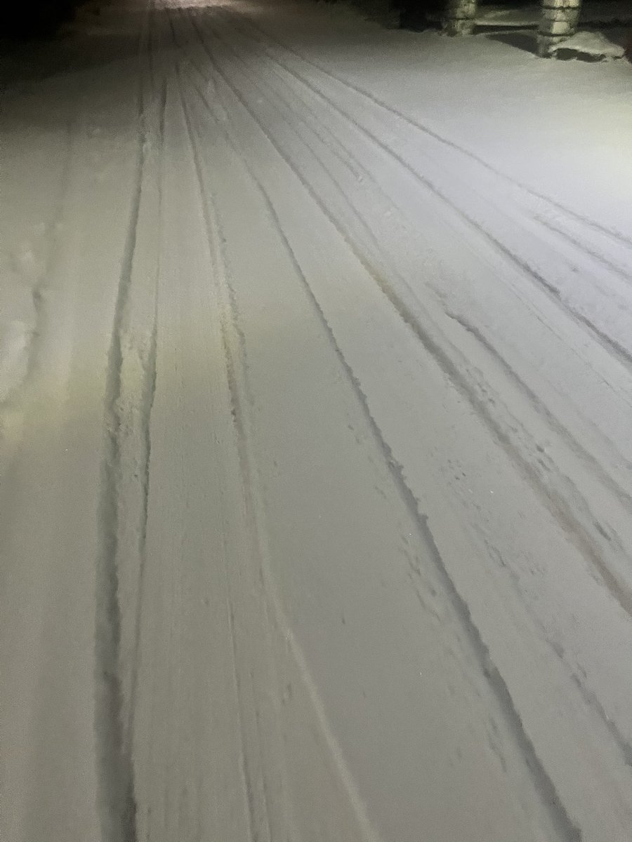 ずっと家にいたから雪降ってんの知らんかった、、🥺