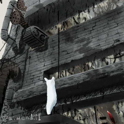 構図練習続き。”影”
#rainworld #fanart